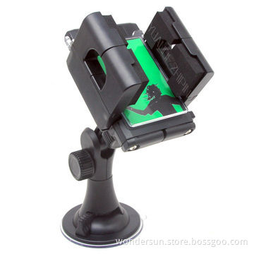 Car Mobile Phone Holder, OEM and ODM Orders Welcomed, Windshield Suitable